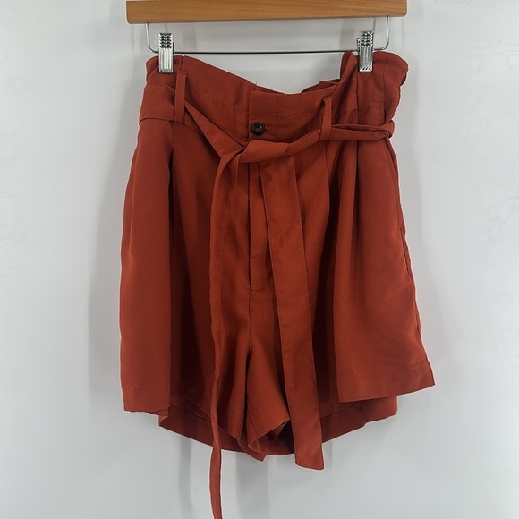 Madewell Drapey Paperbag‎ Shorts 14 - Picture 4 of 8